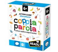 HEADU - Couple Mot - Un jeu de lecture rapide et coup d'oeil | Jeux éducatifs 5 6 7 8 ans, jeux de société enfants, jeux de mots, cadeau enfant 6 ans, cadeau fille 7 ans