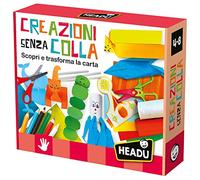 Headu - Créations sans colle, Art&Craft 4-8 ans, Multicolore