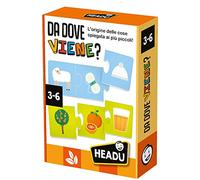 Headu D'où Est L'origine des Choses Expliquée Aux Petits It55041 Jeu Éducatif pour Enfants 3-6 Ans Fabriqué en Italie