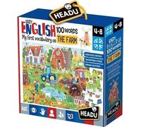 Headu Easy English 100 Words Farm, 108st. (UND)