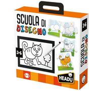 Headu École De Dessin Séquences Logiques Et Premières Techniques De Dessin It20522 Jeu Éducatif pour Enfants 3-6 Ans Made in Italy