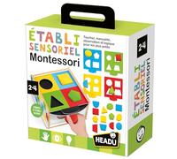 Headu - Etabli Sensoriel Montessori - Toucher, Manualité, Observation Et Logique pour Les Plus Petits | Jeu Educatif 2 3 4 5 Ans, Jeu Educatif Montessori, Cadeau Enfants, Cadeau Fille, Cadeau Garçon