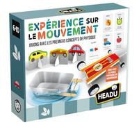 Headu - Expérience sur Le Mouvement - Jouons avec Les Premiers Concepts De Physique | Jeu Educatif 4 5 6 7 8 9 Ans, Jeux Scientifiques pour Enfants, Cadeau Enfants, Cadeau Fille, Cadeau Garçon