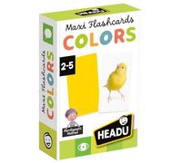 Headu – Cartes Montessori « Un Monde de Couleurs » – Jeu éducatif 2-5 ans – Made in Italy