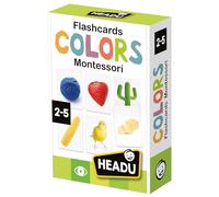 HEADU - Flashcards Colors Montessori - Un Monde De Couleurs pour Les Plus Petits ! | Jeu Educatif 2 3 4 5 Ans, Jeu Educatif Montessori, Cadeau Enfants, Cadeau Fille, Cadeau Garçon, Made in Italy