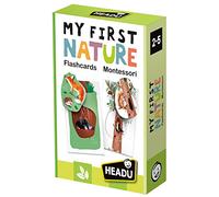 Headu Flashcards My First Nature Montessori Mon Prime Découvertes Mu27842 Jeu Éducatif pour Enfants 2-4 Ans Made in Italy