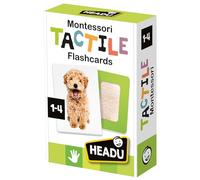Headu – Flashcards tactiles Montessori – Jeu éducatif pour enfants 1–4 ans