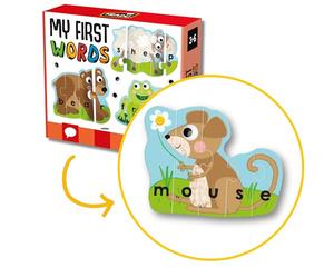 Headu- Forme des Animaux et apprend à Lire en Anglais, Multicolore (multilles)