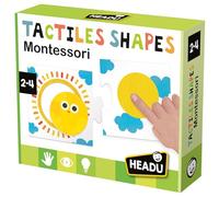 Headu - Formes tactiles Montessori, jouets éducatifs, puzzle pour enfants, activité sensorielle tactile, jeux d'apprentissage, idéal pour 2 à 4 ans