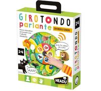 Headu Girotondo Parlant Le Premier Jeu éducatif interactif! IT59926 Jeu éducatif pour Enfants 2-4 Ans Made in Italy