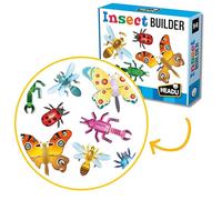Headu - Insect Builder - Joue et Découvre Comment Les Insectes sont Faits ! | Jeu Éducatif STEM 5-8 Ans, Corps des Insectes, Pièces Modulables Double Face, Découverte Scientifique, Made in Italy