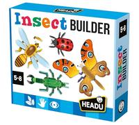 HEADU - Insect Builder New - Jouez et découvrez Comment Les Insectes sont Faits | Jeux éducatifs Enfants 5 6 7 8 Ans, idée Cadeau Enfant 6 Ans, Cadeau Anniversaire Noël école STEM, fabriqué en Italie