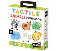 Headu IT20188 Tactile Animaux Montessori
