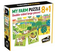 Headu Puzzle IT20867 Animaux 8+1 Multicolore