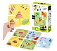 Headu- Italy,Snowman Jeu en boîte éducatif, IT54921, Multicolore, Medium