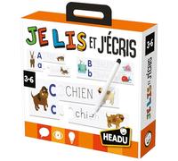 Headu - Je Lis Et J'Ecris - J’Apprends À Lire Et Écrire Dès Trois Ans | Jeu Educatif 3 4 5 6 Ans, Jeux en Boîte pour Enfants, Cadeau Enfants, Cadeau Fille, Cadeau Garçon, Made in Italy