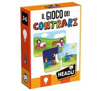 Headu-Il Gioco Dei Contrari Jeu éducatif, IT20591, Multicolore, Moyen