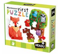 Headu Jeu éducatif Pour Enfants Montessori Mon Premier Puzzle La Forêt