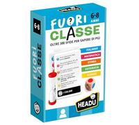 Headu Jeu Hors Classe 6-8 Ans Plus de 300 défis pour en Savoir Plus IT58752 Jeu éducatif pour Enfants 6-8 Ans Made in Italy