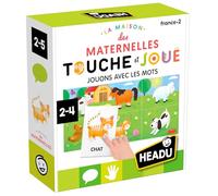 Headu - Jouons avec Les Mots - Touche, Prononce Et Assemble ! | Jeu Educatif 2 3 4 5 Ans, Apprendre à Parler, Cadeau Enfants, Cadeau Fille, Cadeau Garçon, Made in Italy