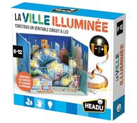 HEADU - La Ville Illuminée - Construis Un Véritable Circuit À LED | Jeu Educatif 5 7 8 9 Ans, Jeux Scientifiques pour Enfants, Cadeau Enfants, Cadeau Fille, Cadeau Garçon, Made in Italy