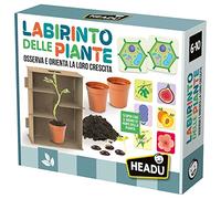 Headu Labyrinthe des Plantes Comment Orienter La Croissance des Plantes It53788 Jeu Scientifique pour Enfants 6-10 Ans Fabriqué en Italie