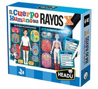 Headu Le Corps Humain sous Les Rayons X Jeu éducatif pour Apprendre Le Corps Humain pour garçons et Filles de 6 à 10 Ans