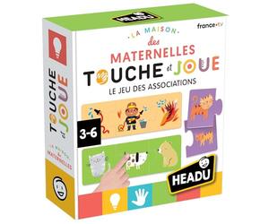 Headu - Le Jeu des Associations - Comparer Et Associer pour Les Plus Petits | Jeu Educatif 3 4 5 6 Ans, Collaboration Les Maternelles, Cadeau Enfants, Cadeau Fille, Cadeau Garçon, Made in Italy