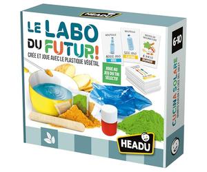 Headu - Le Labo du Futur - Crée Et Joue avec Le Plastique Végétal | Jeu Educatif 7 8 9 Ans, Jeux Scientifiques pour Enfants, Cadeau Enfants, Cadeau Fille, Cadeau Garçon, Made in Italy