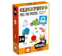 Headu Le Recherche des Enfants Le Jeu D'attention Et Logique pour Les Petits It56260 Jeu Éducatif pour Enfants 3-6 Ans Fabriqué en Italie