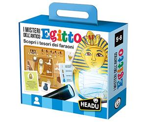 Headu Les Mystères De L'Égypte Ancienne Découvrez Les Trésors des Pharaons It53719 Jeu Éducatif pour Enfants 5-8 Ans Fabriqué en Italie