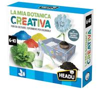 HEADU - Ma botanique créative - Fleurs à cultiver, Expériences pour Les Colorier | Jeu éducatif pour Enfants 6 7 8 9 10 Ans, Kit d'expériences scientifiques pour Bamini, Jeu STEM, Made in Italy