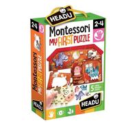 Headu ma première barre de puzzle avec 5 animaux en bois