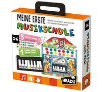 Headu « Ma première école de Musique » Montessori - Jeu éducatif pour Enfants de 3 à 6 Ans - Jeu de société - Piano pour Enfants (DE60735)