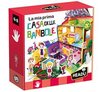 Headu Ma première Maison de poupée crée et décore avec différents matériaux It53863 Jeu Art & Craft pour Enfants 4-8 Ans Fabriqué en Italie