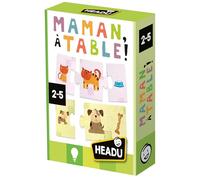 Headu - Maman, À Table ! - Un Jeu De Logique pour Les Plus Petits | Jeu Educatif 2 3 4 5 Ans, Jeux en Boîte pour Enfants, Cadeau Enfants, Cadeau Fille, Cadeau Garçon, Made in Italy