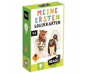 Headu-Mes premières Cartes logiques Jeu éducatif Montessori, DE52477, Vert