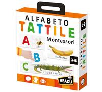 Headu - Montessori Alphabet Tactile, Multicolore, IT20164