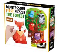Headu Jeu découverte Mon Premier Puzzle Montessori La Forêt
