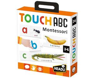 HEADU | Montessori Touch ABC | Jeux éducatifs et Puzzles | Âge 3-6 Ans