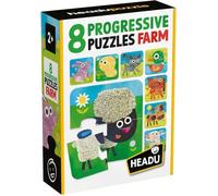 HEADU - PUZZLE, MULTICOLORE, MU55515