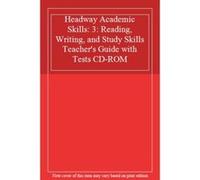 Headway Academic Skills: 3: Reading, Writing, and Study Skills Teacher's Guide with Tests CD-ROM - [Livre en VO] Unknown (Auteur)