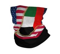 Headwrap Fermeture Éclair Drapeau Américain United Flag Bande De Cheveux Elastiqu Tube Bandeaux pour Vélo, Moto, Extérieur