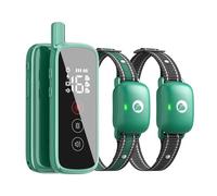 Heaflex - Collier de choc pour chien avec écran tactile, collier électronique avec verrouillage de sécurité et 3 modes d'entraînement, recharge