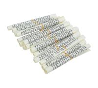 HEALANAN 16 Pièces Rouleau Casher de Mezouza, Bénédiction Hébraïque | Décor Maison Juive, Corde de Chanvre Robuste, pour Mariage et Mitzvah, Pièce Authentique