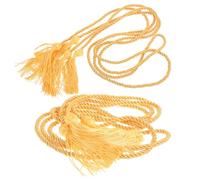 HEALANAN Lot de 2 Cordons à Pompons tissés 170 cm, Cordon d'honneur en Fil en Polyester, pour Banquet et décoration de lieux d’événements