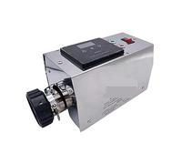 HEALBYBLE 3KW Chauffe-Piscine électrique Piscine et Bain Spa Baignoire chauffante Chauffe-Eau Thermostat Accessoires de Piscine
