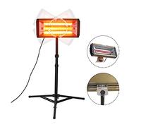 HEALBYBLE Baking Infrared Paint Curing Lamp 1000W Adjustable Bracket Shortwave Drying Car Body Heater Light Lamps, Haute efficacité