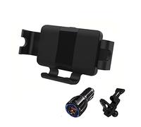 HEALBYBLE Chargeurs sans Fil, Chargeur de Voiture Rapide 20W for Support d'aspiration Ventilation d'écran Pliable téléphone,Compatibilité Universelle(B)