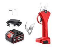 HEALBYBLE Cisaille électrique sans balais, Outils d'élagage de bonsaï d'arbres fruitiers de Jardin sans Fil, adaptés à 18V/21V,Coupe De PréCision Puissante(4.0AH-1)